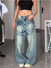 Aesthetic Blue Denim Jeans